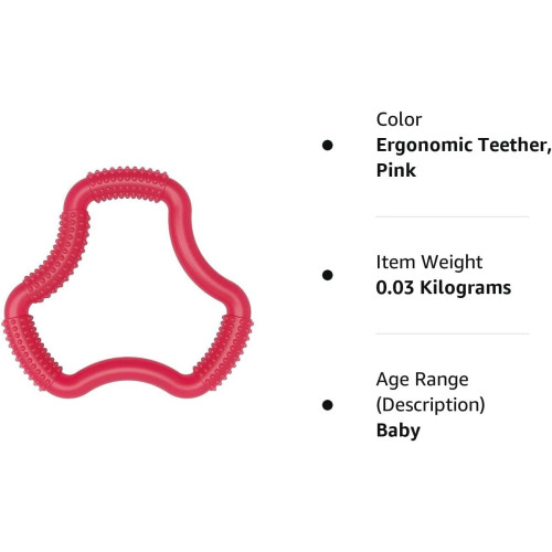 MORDEDOR DR BROWN'S FORMA ARO ROSA