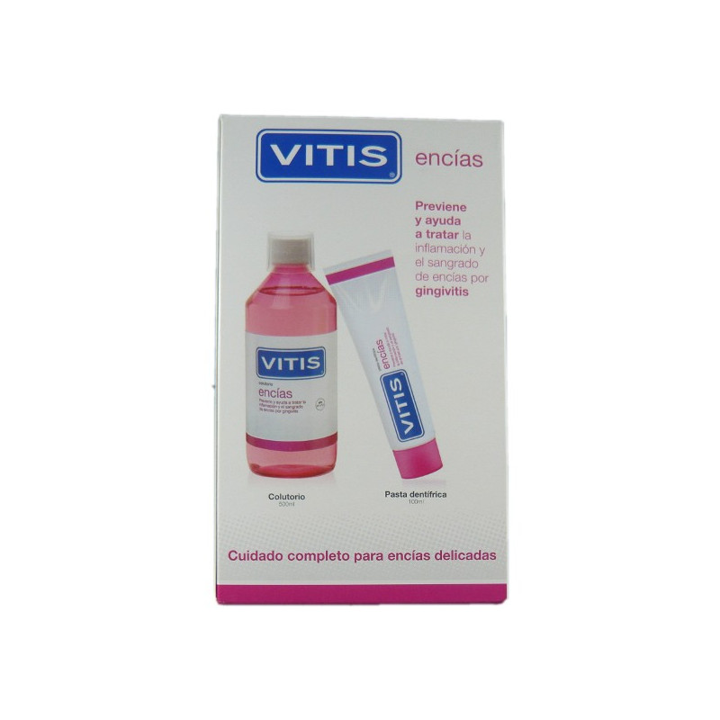 VITIS ENCIAS PASTA DENTIFRICA Y COLUTORIO PACK