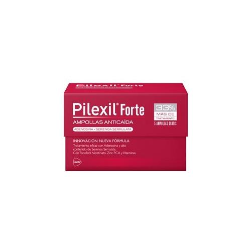 PILEXIL FORTE AMPOLLAS ANTICAIDA 5 ML 15 AMPOLLA