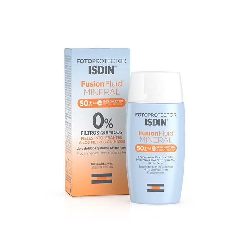 FOTOPROTECTOR ISDIN SPF-50+ FUSION FLUID MINERAL