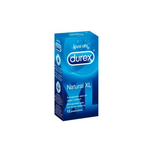 DUREX  PRESERVATIVO  NATURAL XL 12U