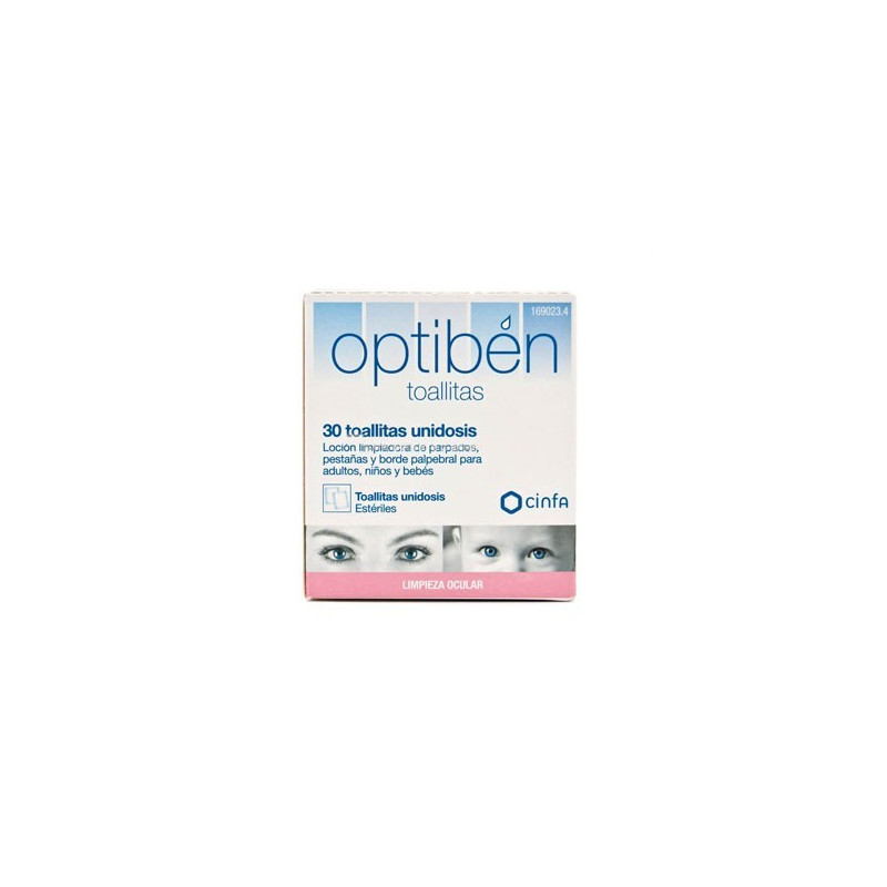 OPTIBEN 30 TOALLITAS UNIDOSIS