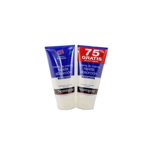 NEUTROGENA CREMA MANOS DUPLO RAPIDA ABSORC 2X75