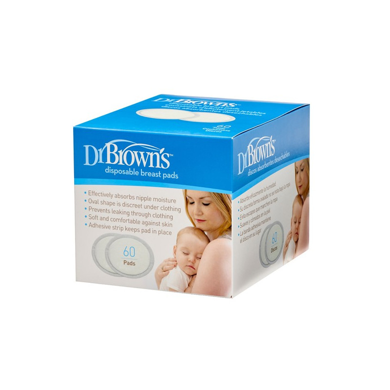 DISCOS ABSORBENTES DR BROWN'S DESECHAB 60 DSCOS