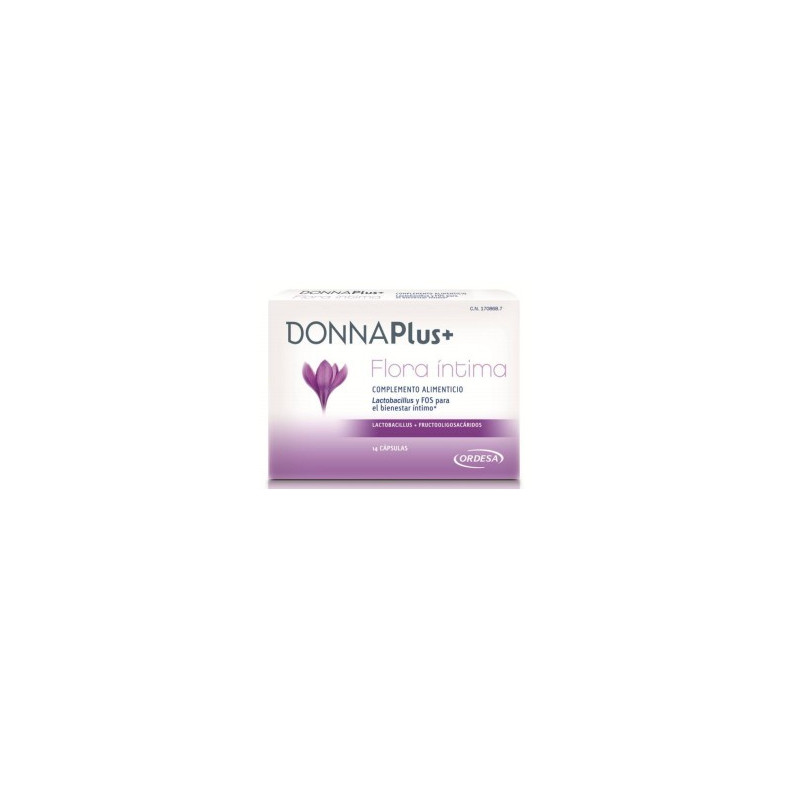 DONNAPLUS+ FLORA INTIMA 14CAP