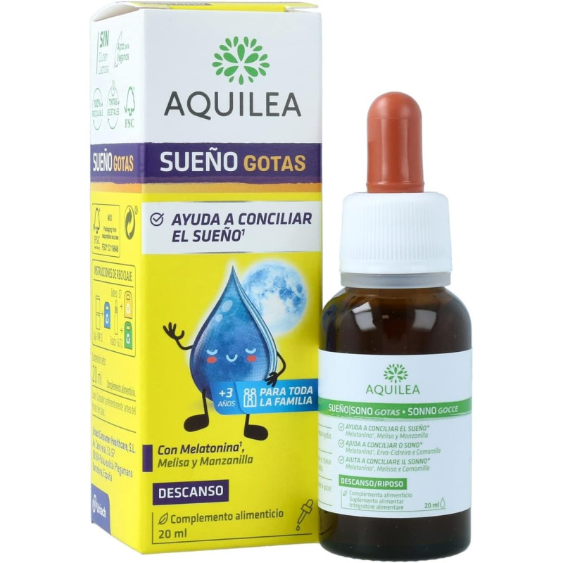 AQUILEA SUEÑO GOTAS MELATON 20 ML