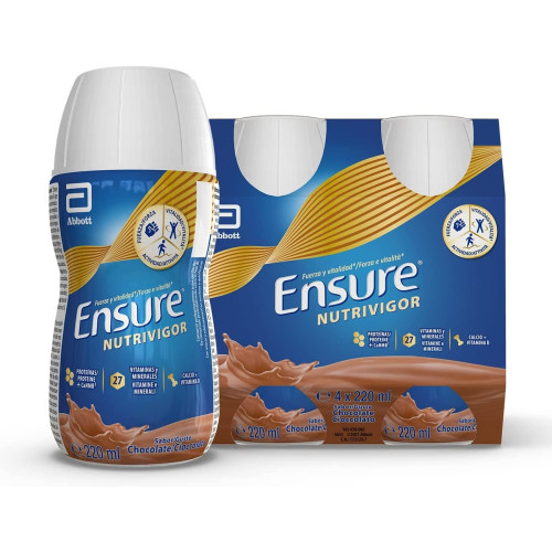 ENSURE NUTRIVIGOR CHOCO 4 X 220 ML