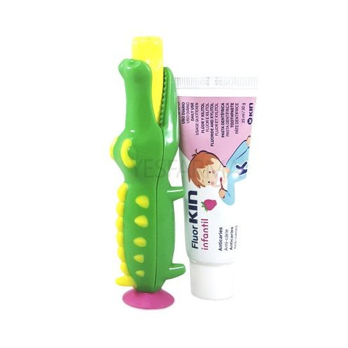 CEPILLO KIN INFANTIL VIAJE+PASTA 25 ML