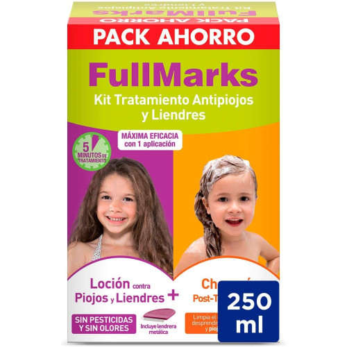FULLMARKS ANTIPIOJOS Y LIENDRES CHAMPU + LOCION