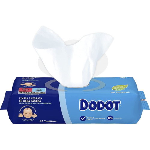 DODOT TOALLITAS 64 UNIDADES