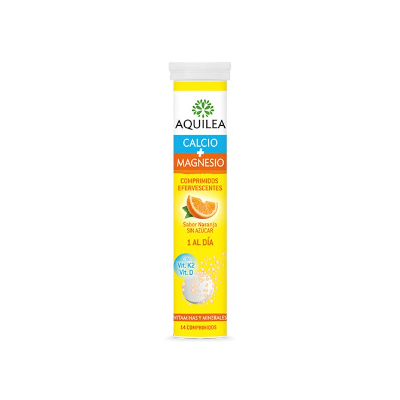 AQUILEA CALCIO + MAGNESIO COMP EFERVESCENTES 14