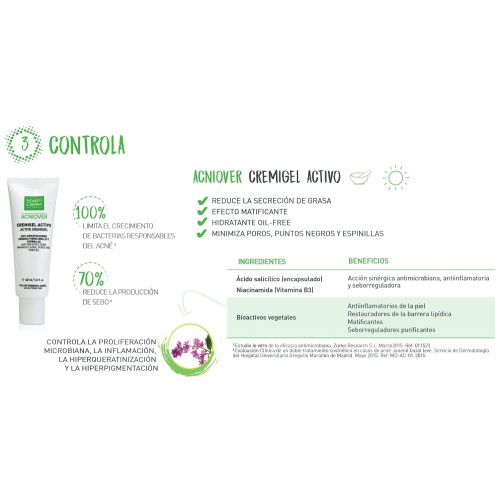 MARTIDERM ACNIOVER CREMIGEL ACTIVO 40 ML