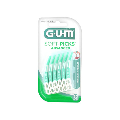 GUM SOFT PICKS ADVANCED 30 UN REGULAR