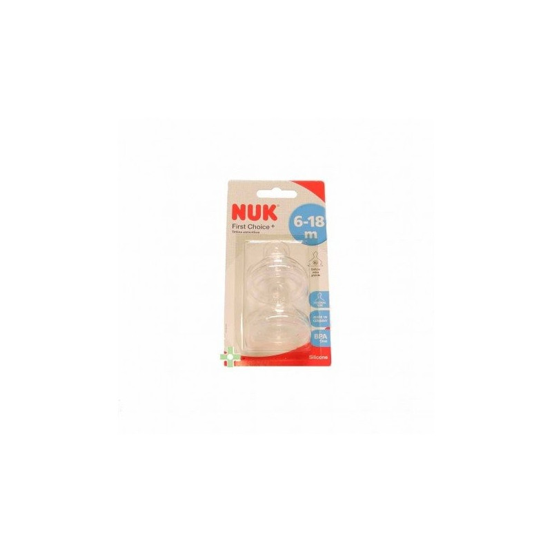 NUK TETINA SILICONA  FIRST CHOICE+ T-2 XL