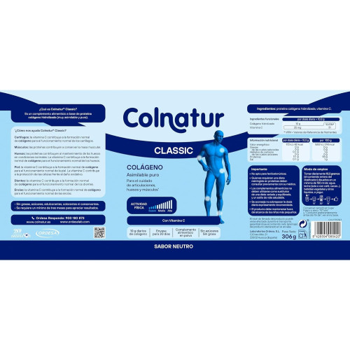 COLNATUR CLASSIC 300 GRAMOS COLAGENO