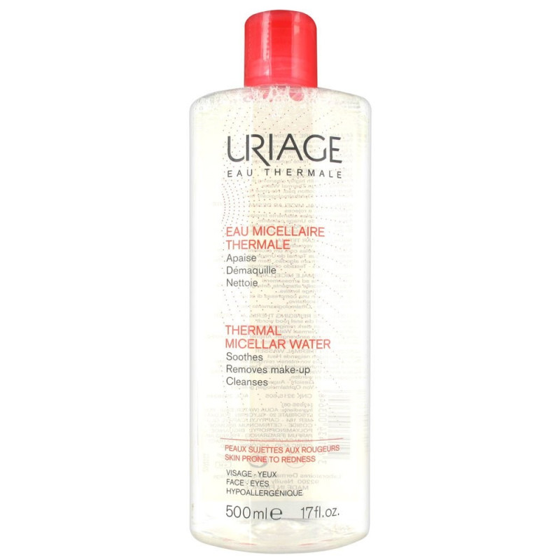 URIAGE AGUA MICELAR PIEL SENSIBLE ROJEZ 500 ML