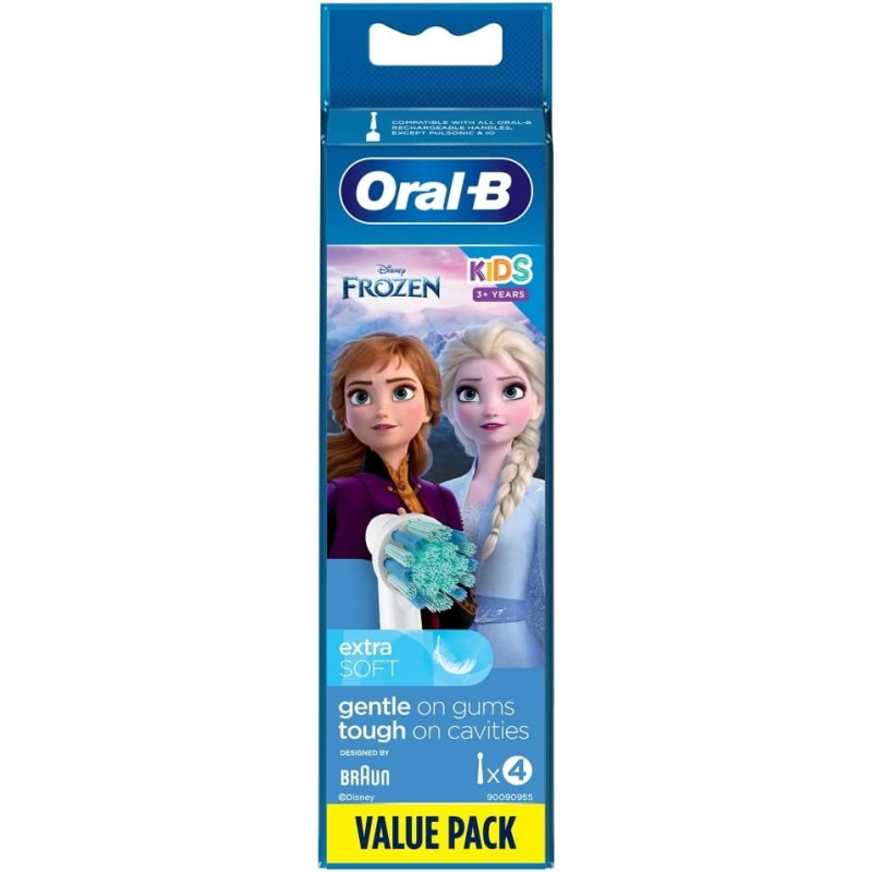 ORAL-B RECAMBIO CEPILLO DENTAL ELECTRI FROZEN 4U