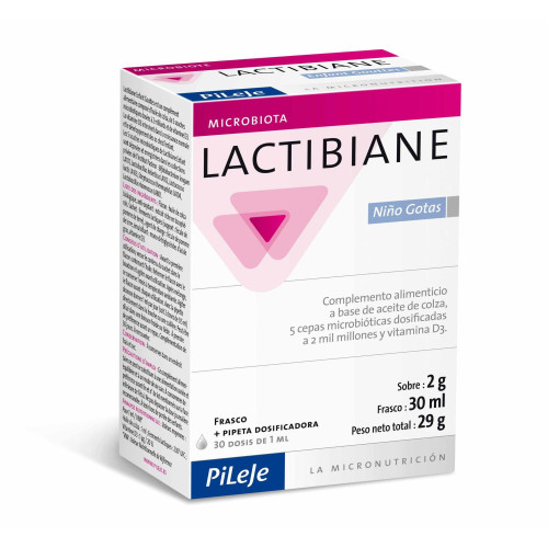 LACTIBIANE ENFANT NIÑO GOTAS 30ML ESTREÑI/INMUNE