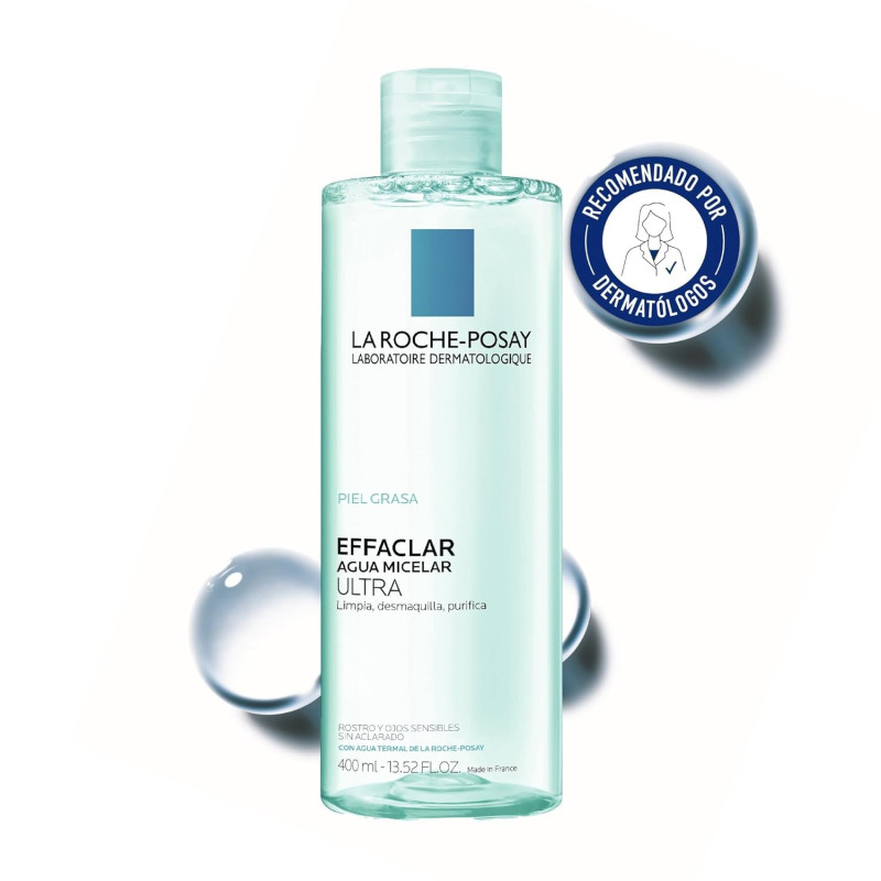 EFFACLAR AGUA MICELAR ROCHE POSAY 400 ML