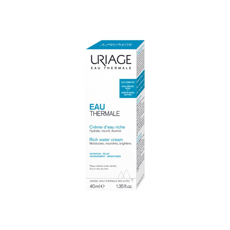 URIAGE CREMA DE AGUA RICA 40 ML