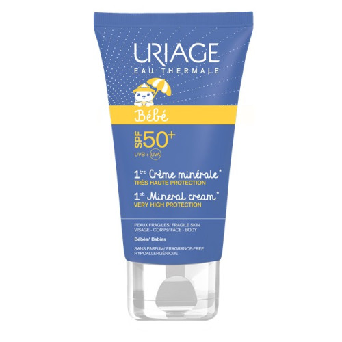URIAGE BEBE 1ERA CREMA MINERAL SPF50+ 50 ML