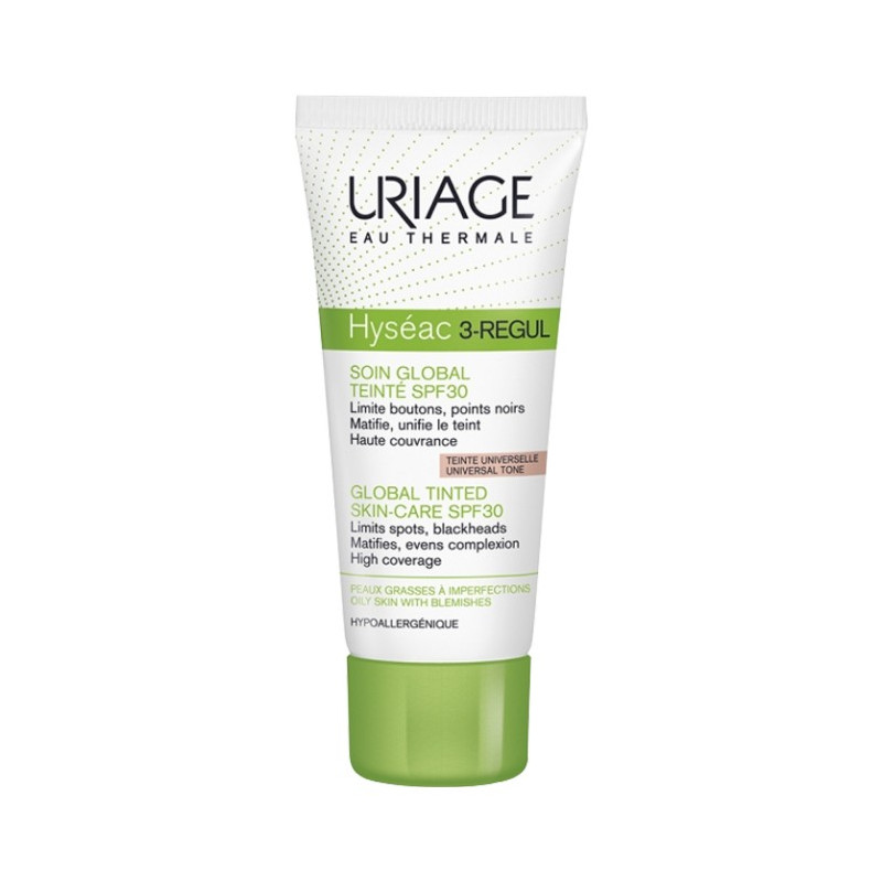 HYSEAC 3 REGUL CUIDADO GLOBAL SPF30 CON COLOR