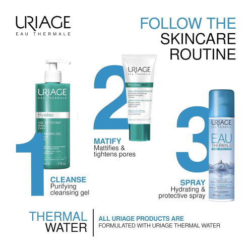 URIAGE HYSEAC GEL LIMPIADOR URIAGE 500 ML