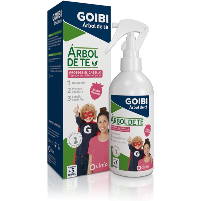 GOIBI ARBOL DE TE SPRAY AROMA FRESA 250 ML