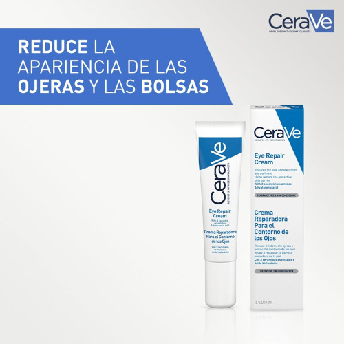 CERAVE CREMA REPARADORA CONT.OJOS 14ML.