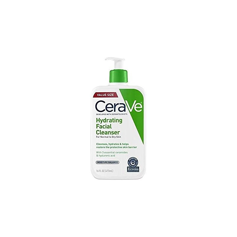 CERAVE LIMPIADORA HIDRATANTE 473 ML+REGALO
