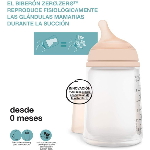 SUAVINEX BIBERON ANTICOLICO SILICONA M 270 ML