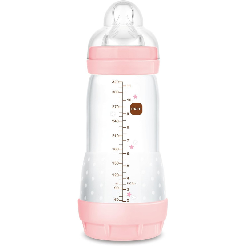MAM BIBERON ANTICOLICO EASY START ROSA 320ML