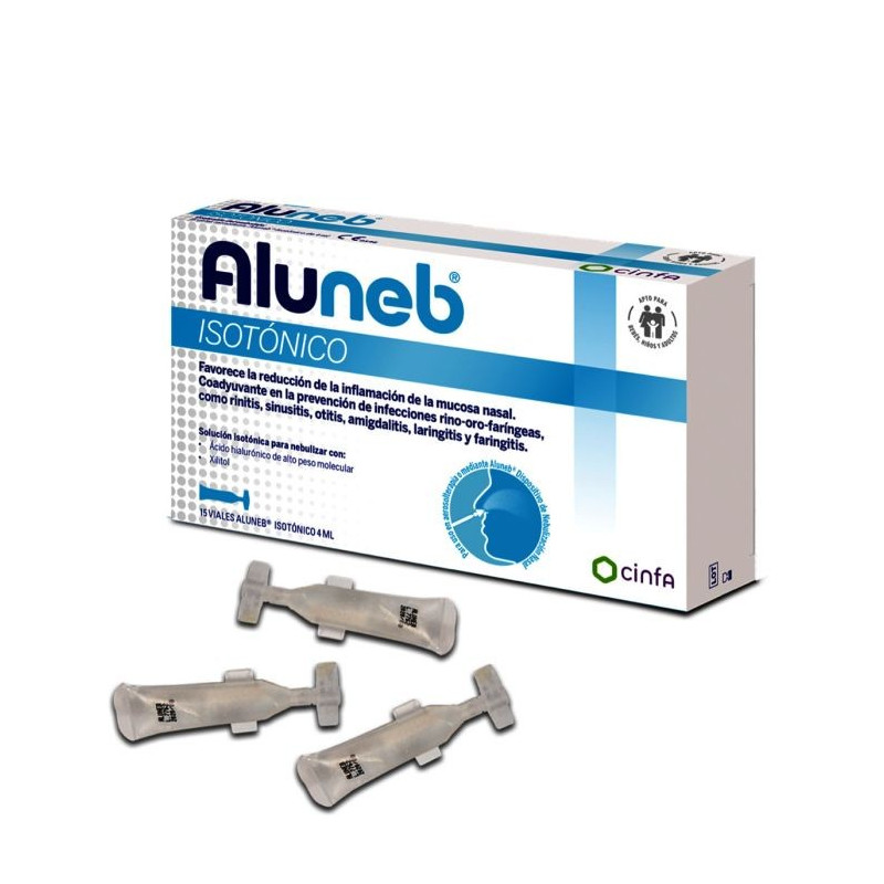 ALUNEB ISOTONICO 15 VIALES DE 4ML