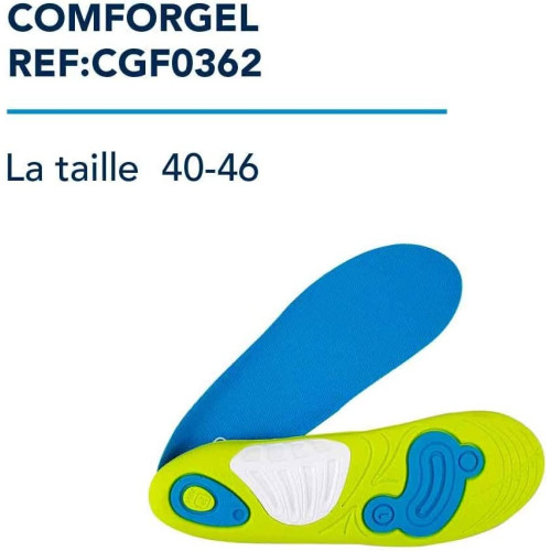 PRIM COMFORGEL PLANTILLAS DEPORTE T.40/46 2UD