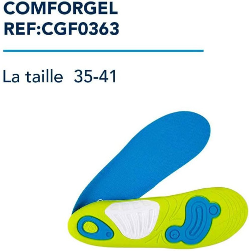 PRIM COMFORGEL PLANTILLAS DEPORTE T.35/41 2UD
