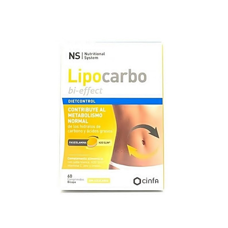 NS DIETCONTROL LIPOCARBO BI-EFFECT 60 COMP