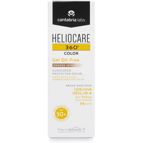 HELIOCARE 360ºCOLOR 50 +GEL OIL-FREE BRONZE INTE
