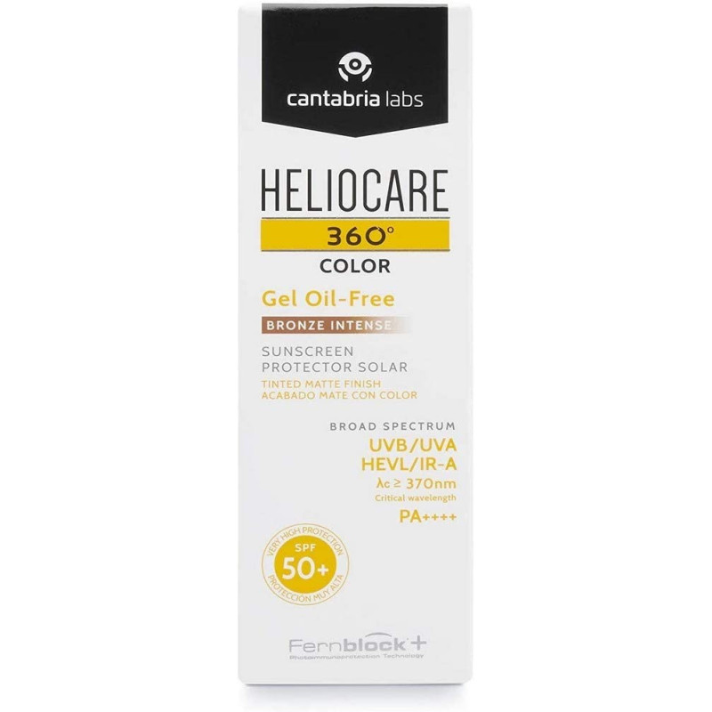 HELIOCARE 360ºCOLOR 50 +GEL OIL-FREE BRONZE INTE