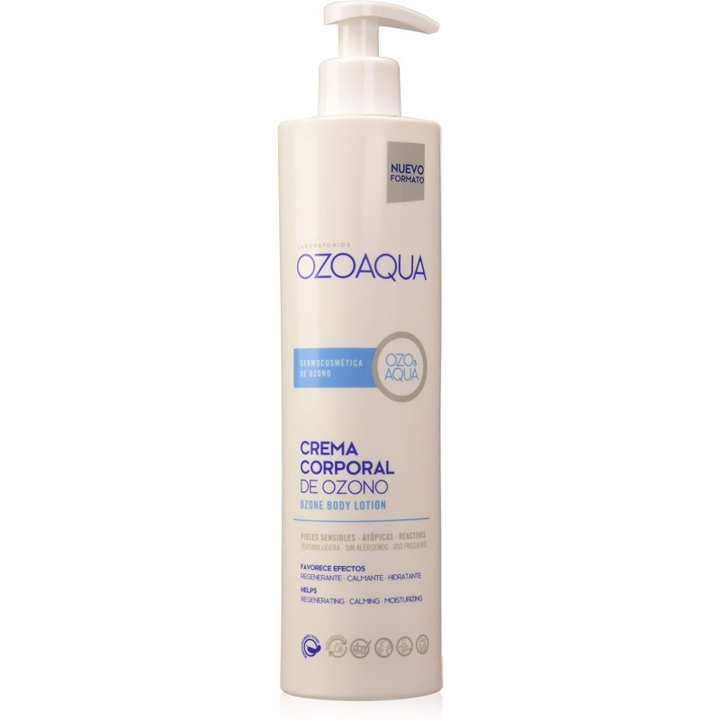 OZOAQUA CREMA CORPORAL ACEITE OZONIZADO 500 ML