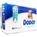 DODOT PAÑAL INFAN  PRO SENSITIVE T-1 2-5 KG 38 U