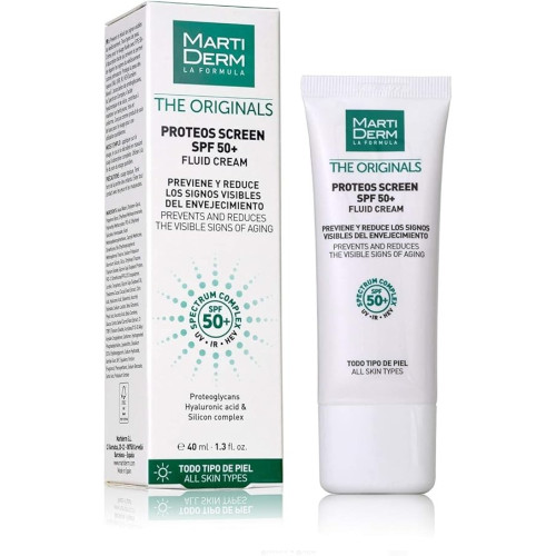 MARTIDERM PROTEOS SCREEN SPF50+ FLUID CREAM 40 M