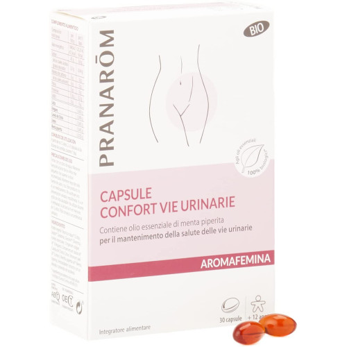 PRANAROM AROMAFEMINA VIAS URINARIAS BIO 30CAP
