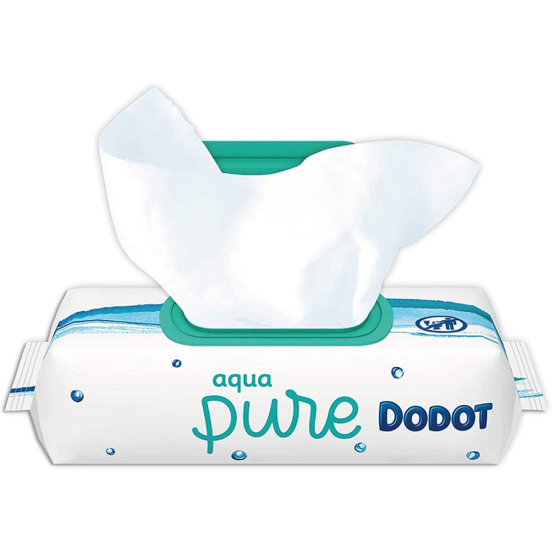 DODOT AQUA PURE TOALLITAS HUMEDAS PARA BEBES 48