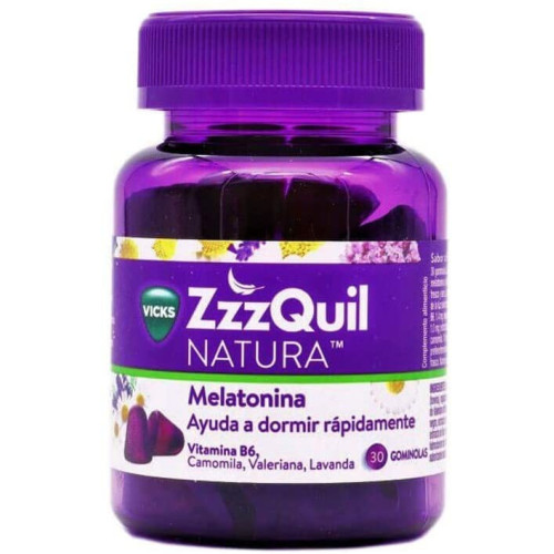ZZZQUIL NATURA 30 GOMINOLAS