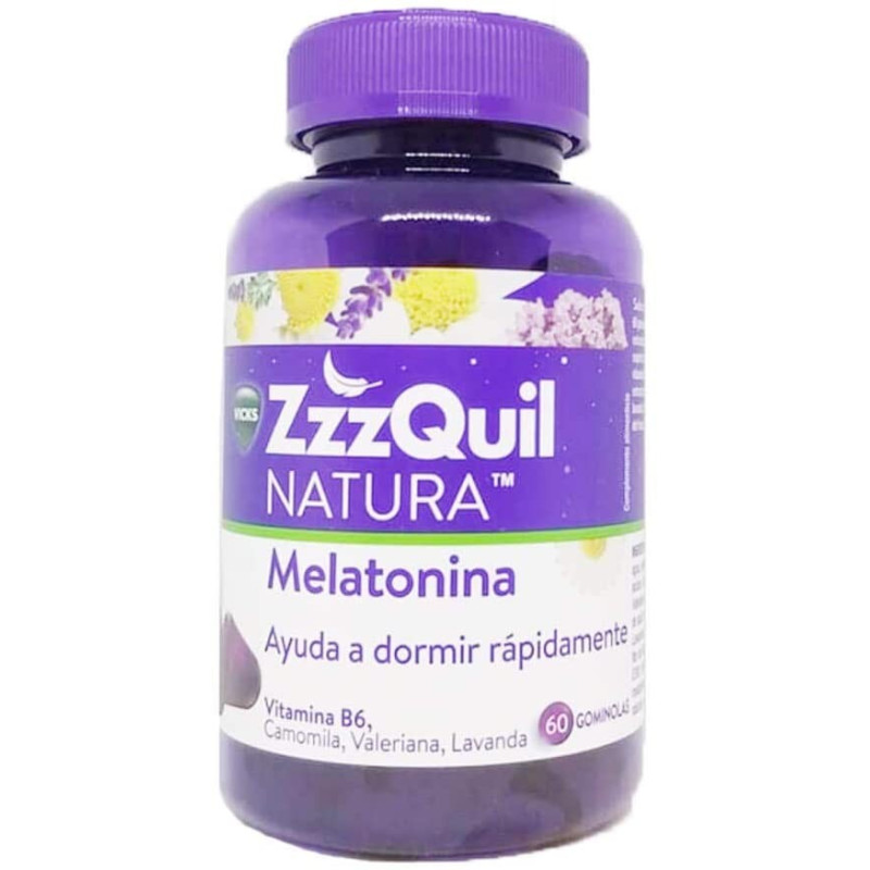 ZZZQUIL NATURA 60 GOMINOLAS