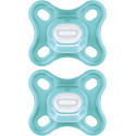 MAM CHUPETE SILICONA COMFORT 0-3 M 2UD AZUL