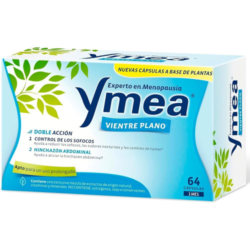YMEA VIENTRE PLANO (64 CAPSULAS)
