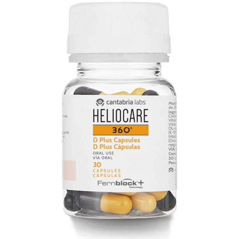 HELIOCARE 360º D PLUS 30 CAPSULAS