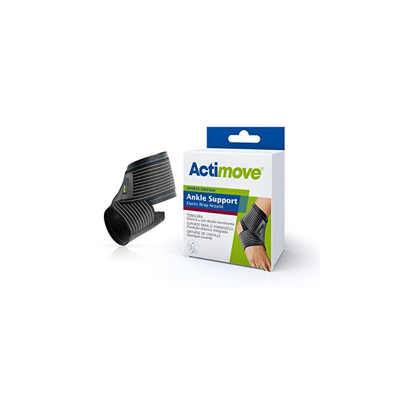 ACTIMOVE SPORTS TOBILLERA NEGRO T. M