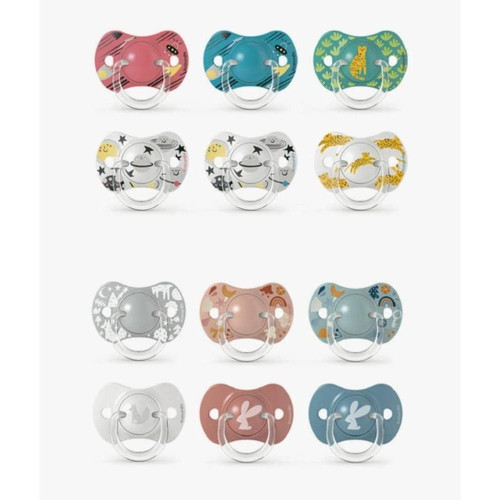 SUAVINEX CHUPETE SILICONA FISIOLOGICO 6-18 M 2U